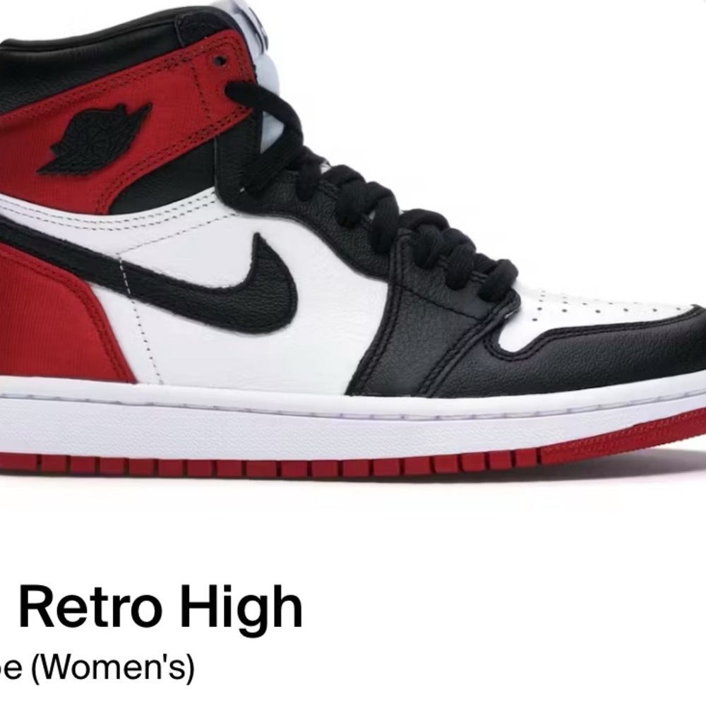 Air Jordan 1 Retro High “Satin Black Toe”